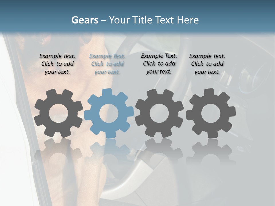 Interior Puppy Funny PowerPoint Template