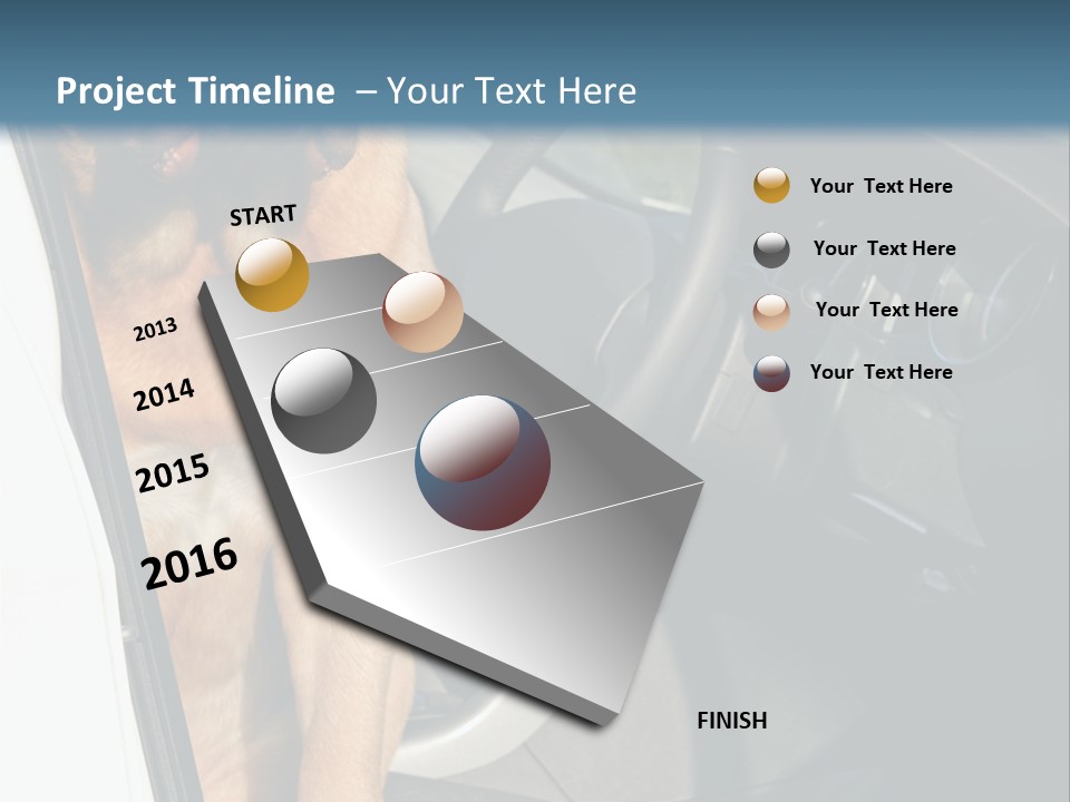 Interior Puppy Funny PowerPoint Template