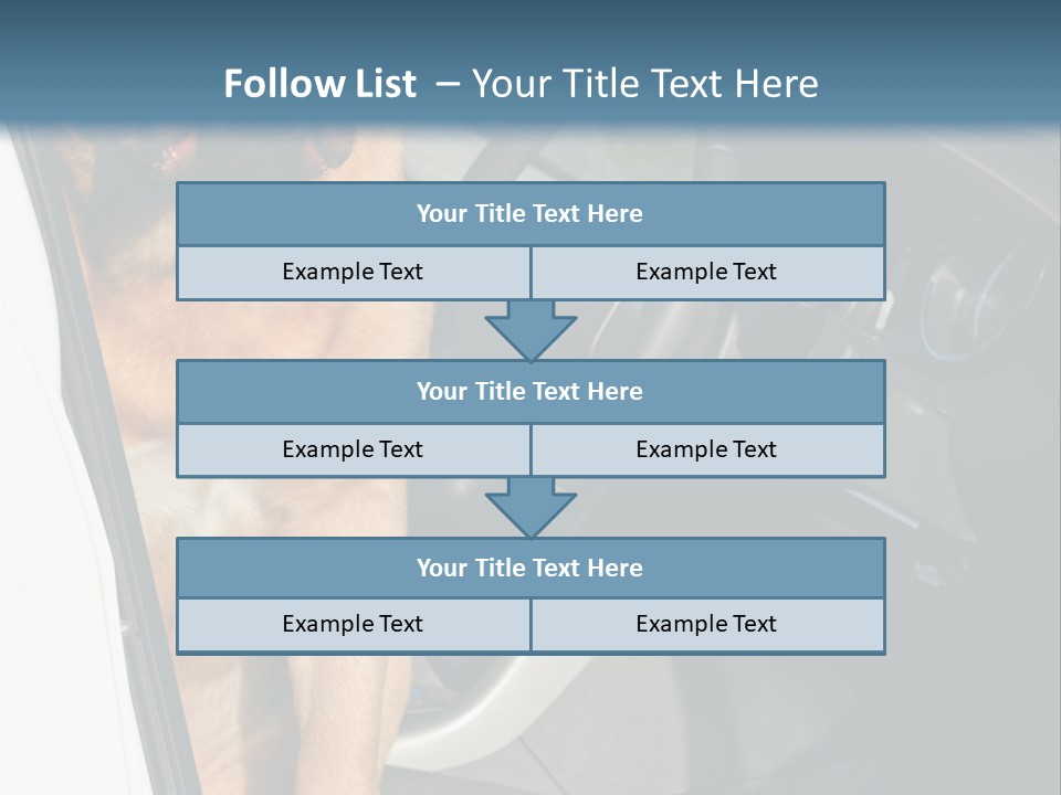 Interior Puppy Funny PowerPoint Template