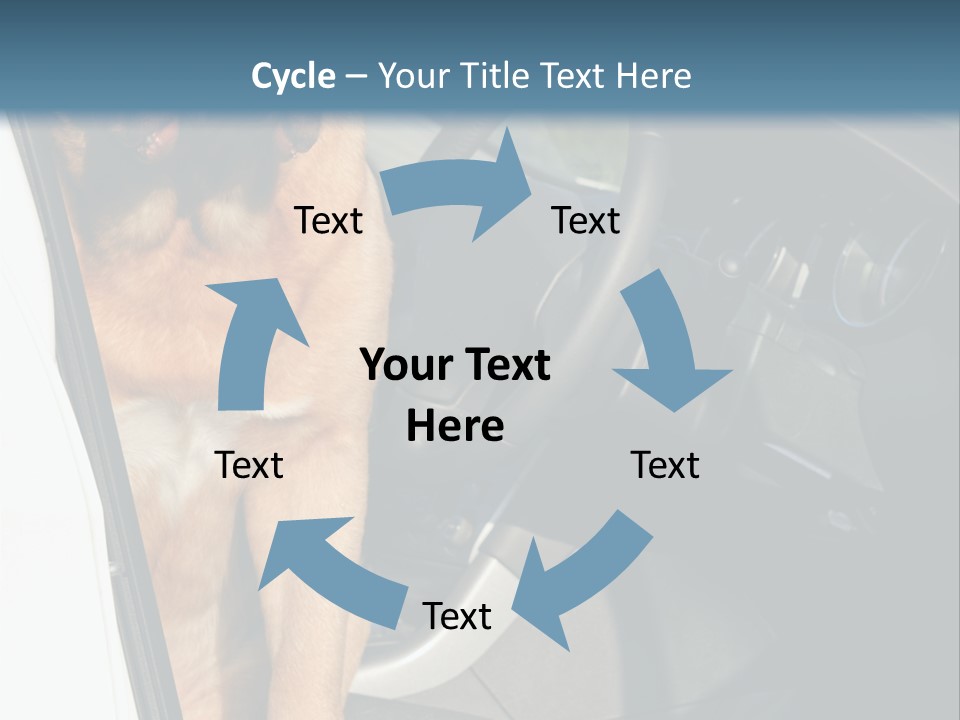 Interior Puppy Funny PowerPoint Template