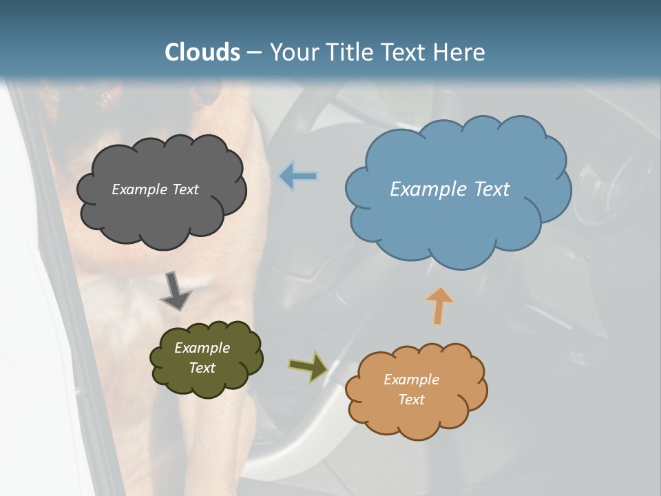 Interior Puppy Funny PowerPoint Template