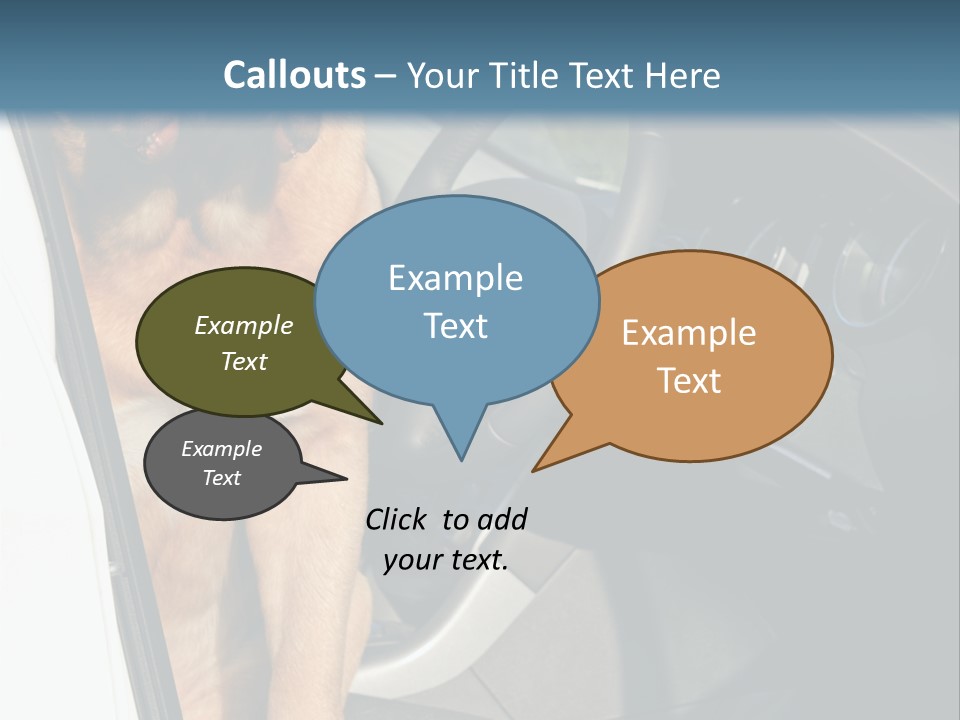 Interior Puppy Funny PowerPoint Template