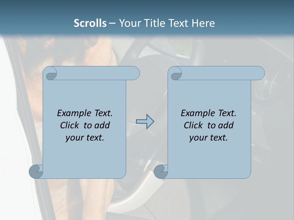 Interior Puppy Funny PowerPoint Template