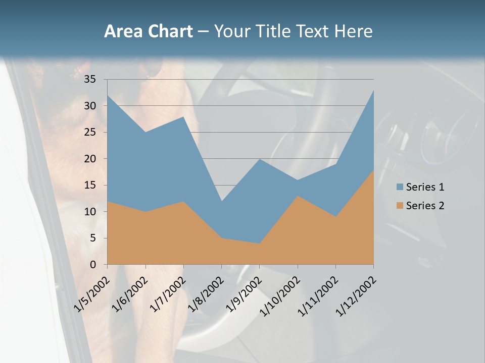 Interior Puppy Funny PowerPoint Template