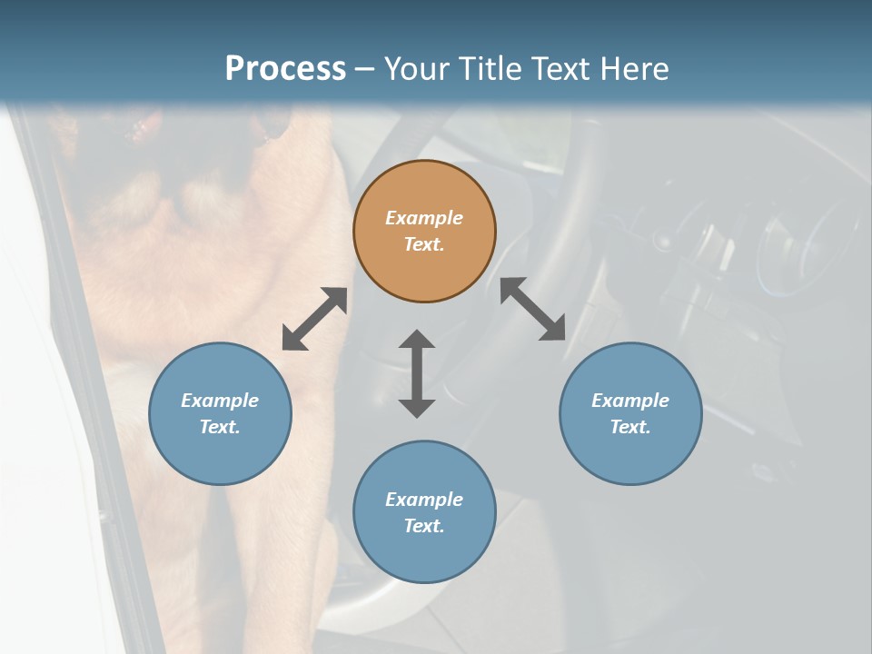 Interior Puppy Funny PowerPoint Template