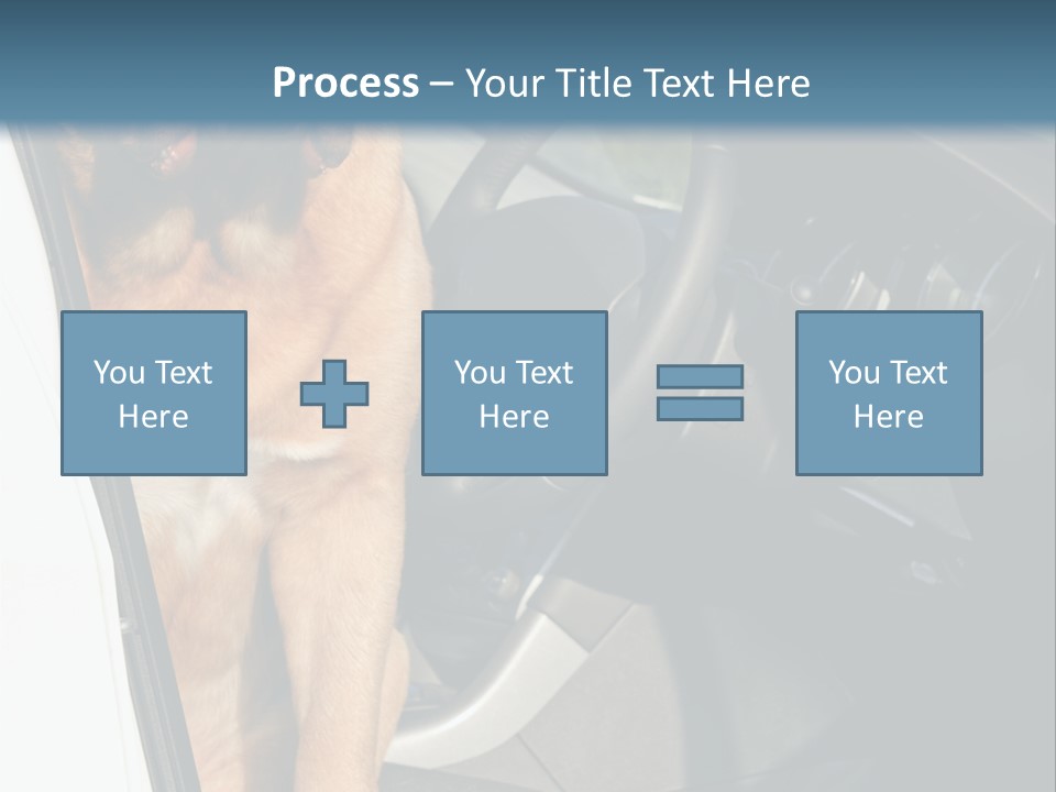 Interior Puppy Funny PowerPoint Template