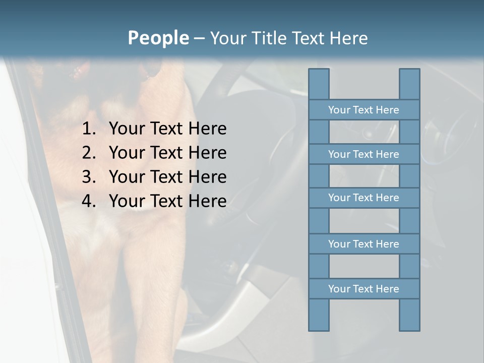 Interior Puppy Funny PowerPoint Template