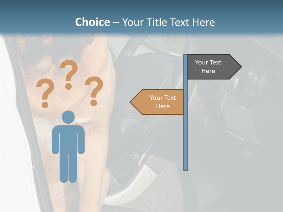 Interior Puppy Funny PowerPoint Template