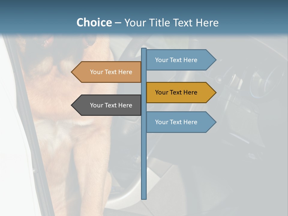 Interior Puppy Funny PowerPoint Template