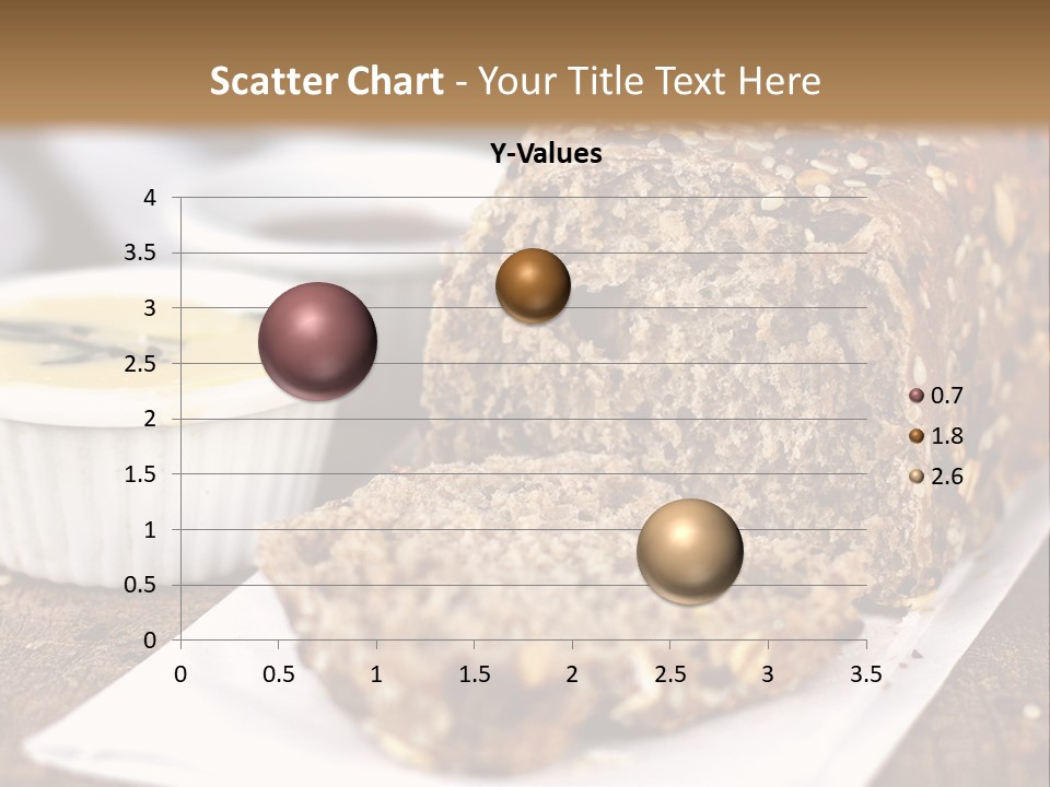 Bread Tea Slice PowerPoint Template