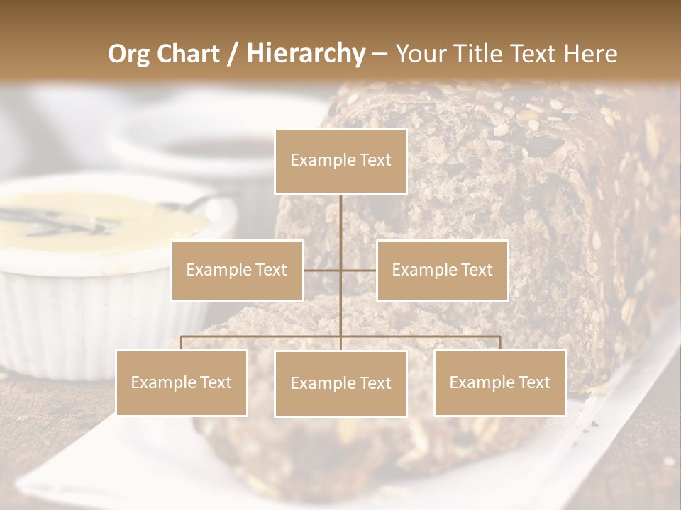 Bread Tea Slice PowerPoint Template
