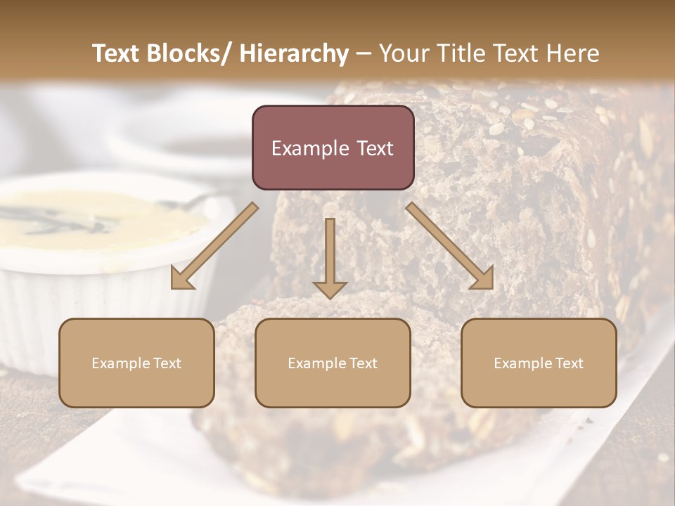 Bread Tea Slice PowerPoint Template