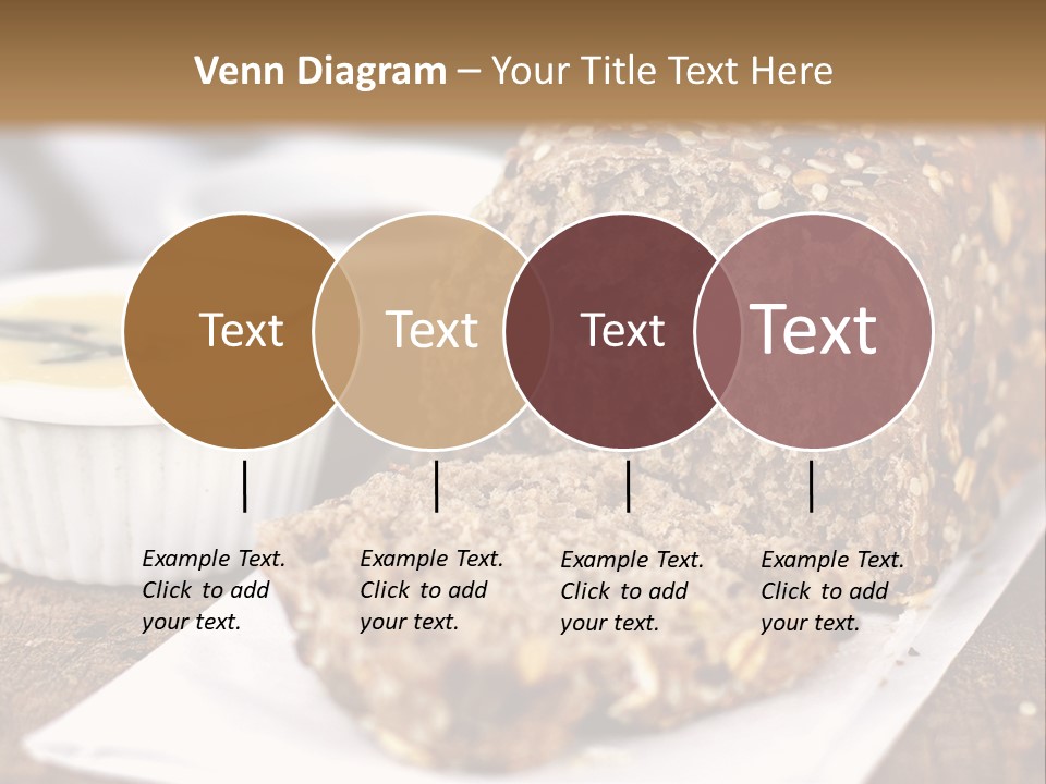 Bread Tea Slice PowerPoint Template