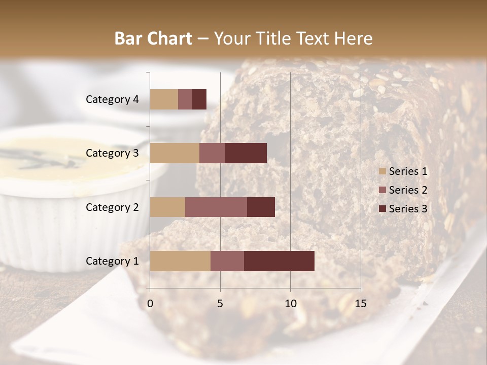 Bread Tea Slice PowerPoint Template