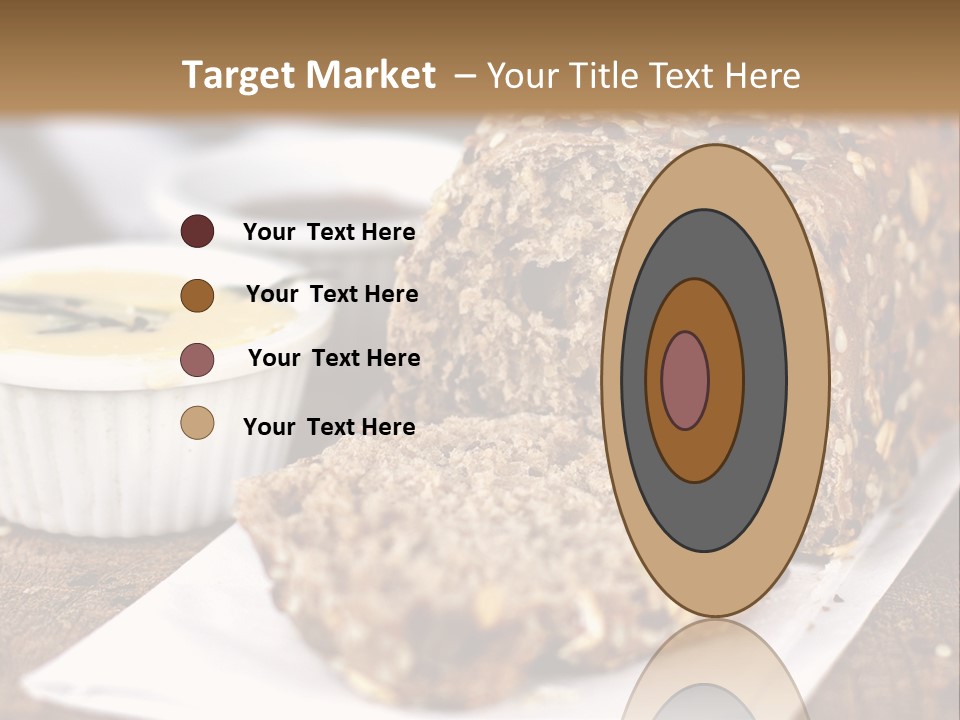 Bread Tea Slice PowerPoint Template