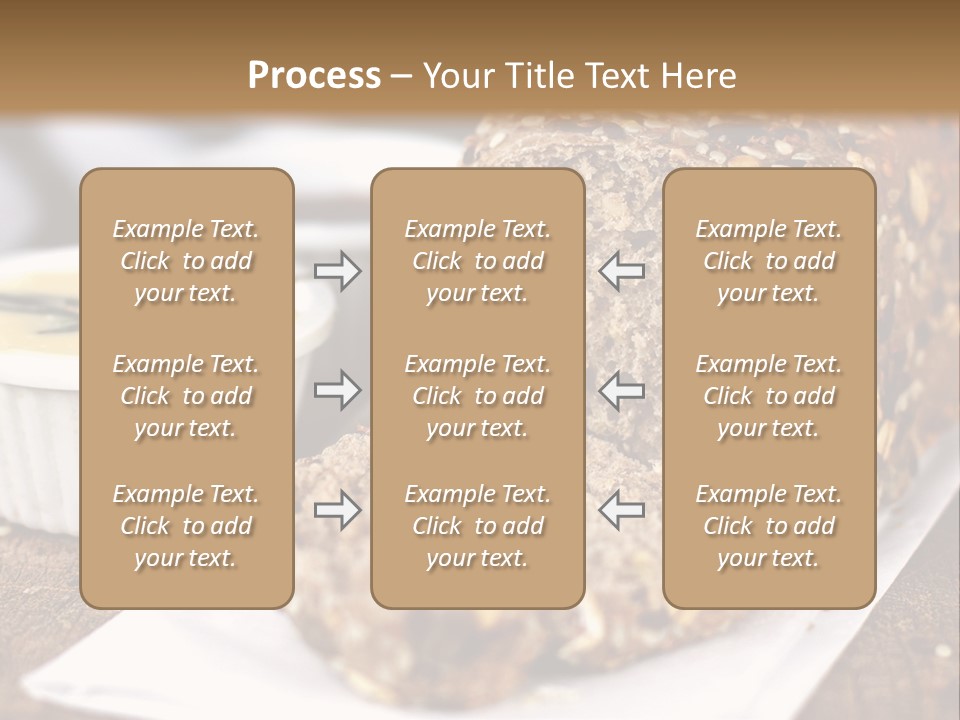 Bread Tea Slice PowerPoint Template