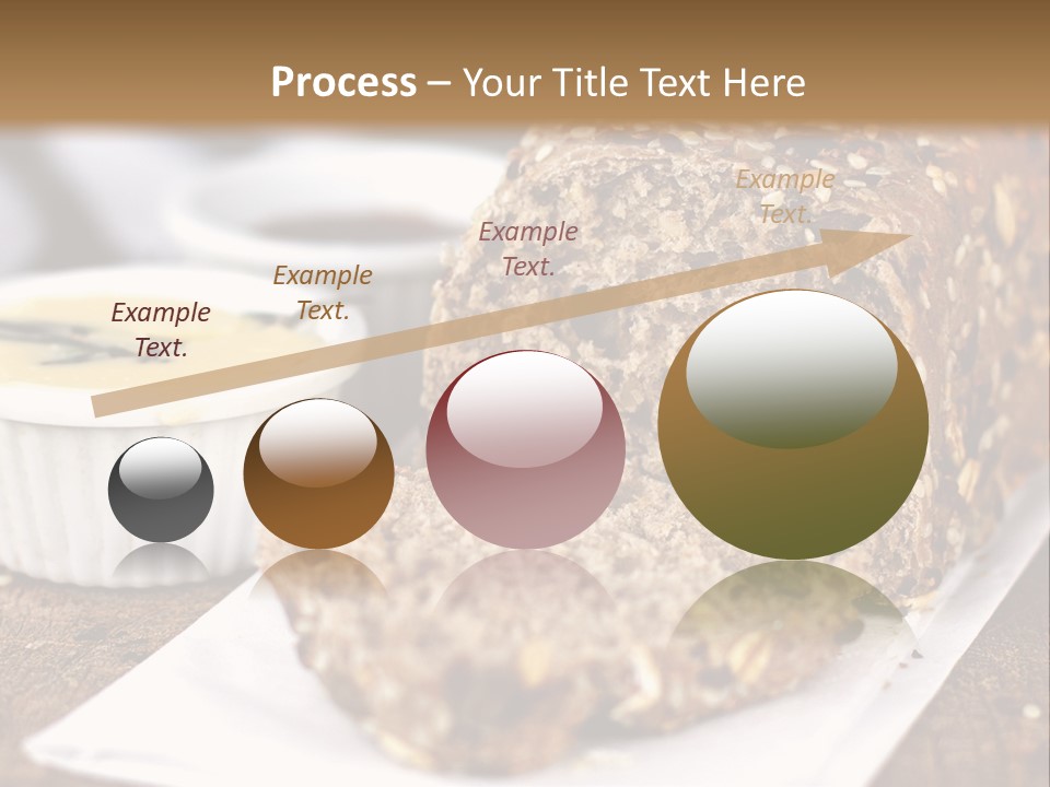 Bread Tea Slice PowerPoint Template