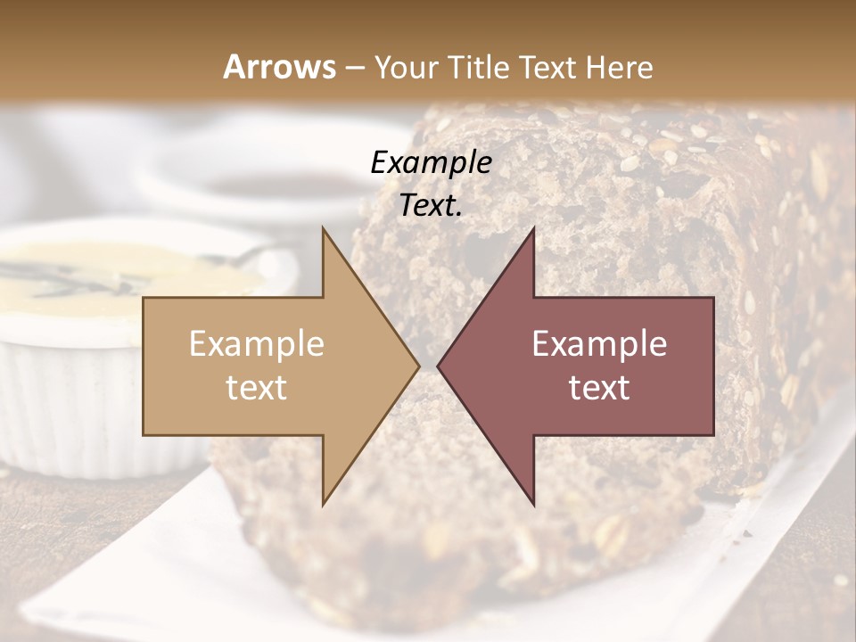 Bread Tea Slice PowerPoint Template