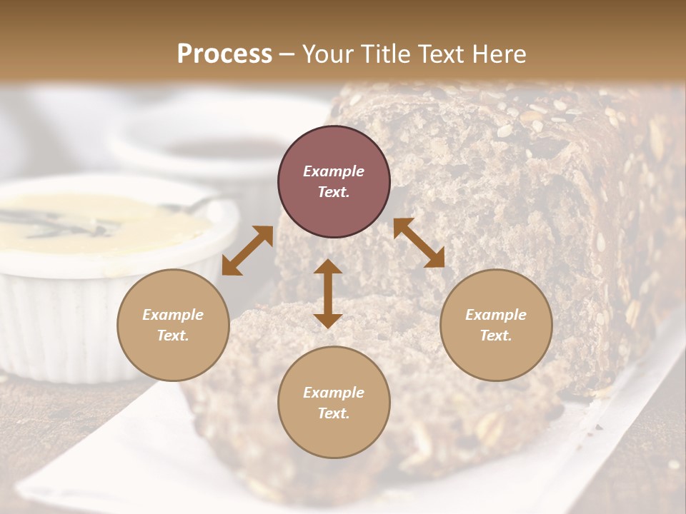 Bread Tea Slice PowerPoint Template