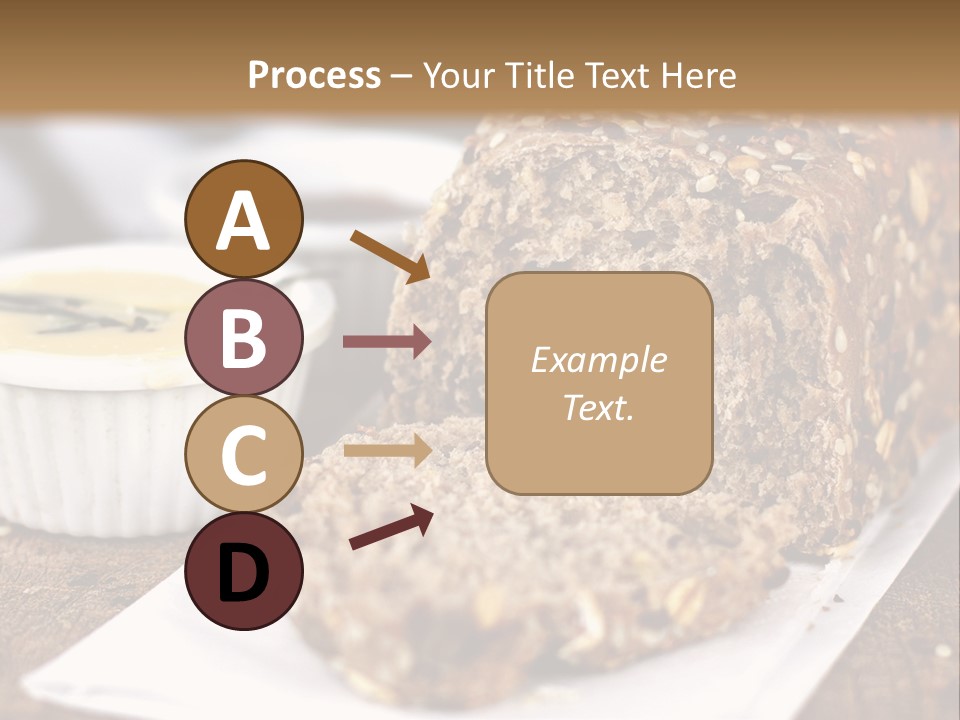 Bread Tea Slice PowerPoint Template