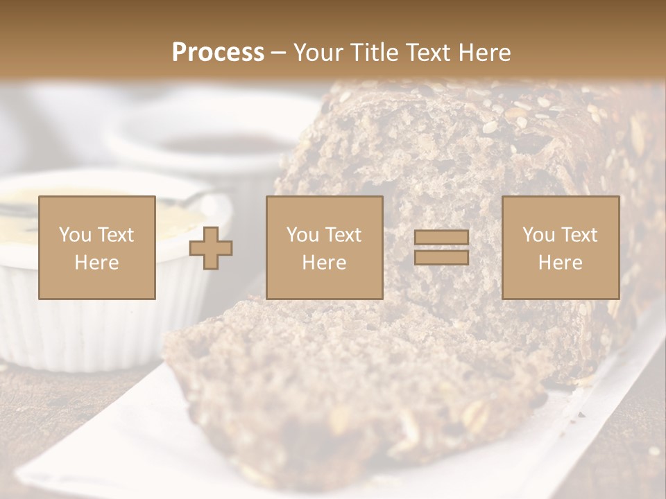 Bread Tea Slice PowerPoint Template