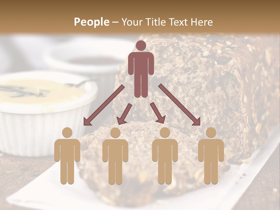 Bread Tea Slice PowerPoint Template
