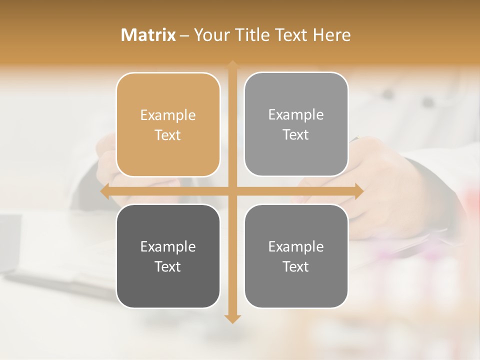 Clipboard Blood Man PowerPoint Template