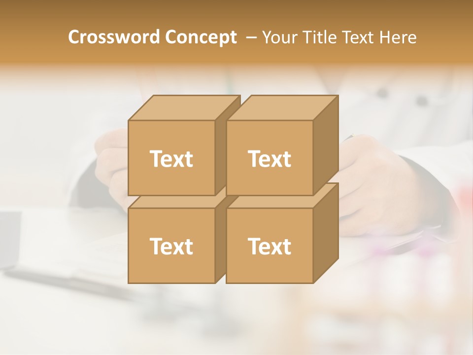 Clipboard Blood Man PowerPoint Template