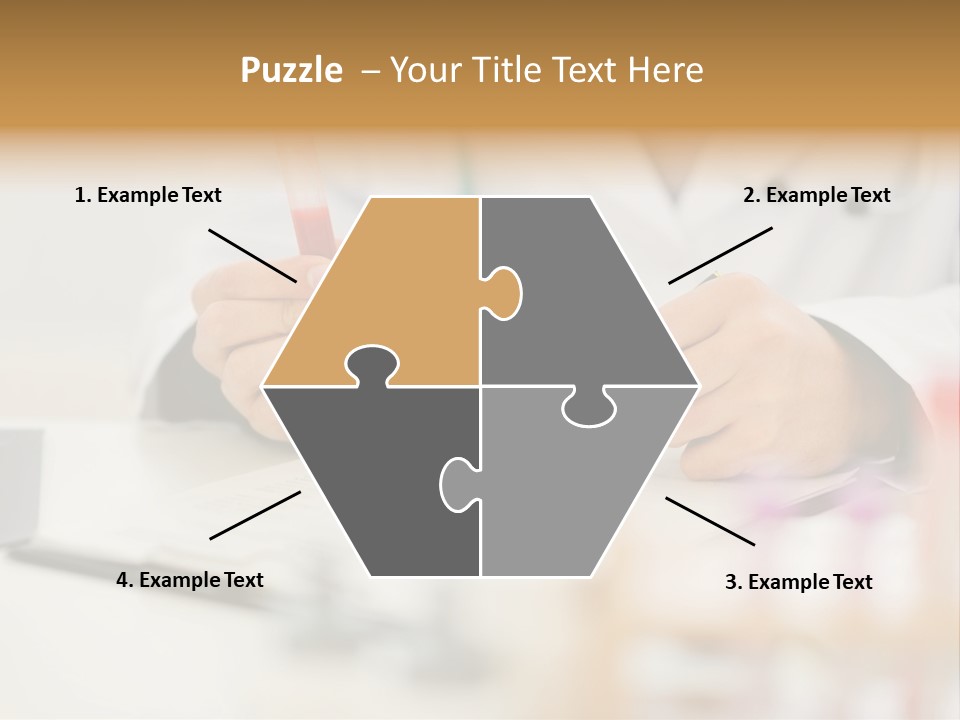 Clipboard Blood Man PowerPoint Template
