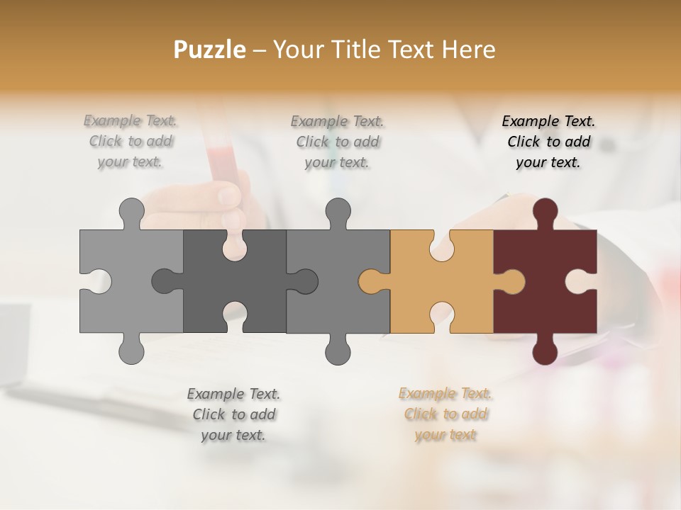 Clipboard Blood Man PowerPoint Template