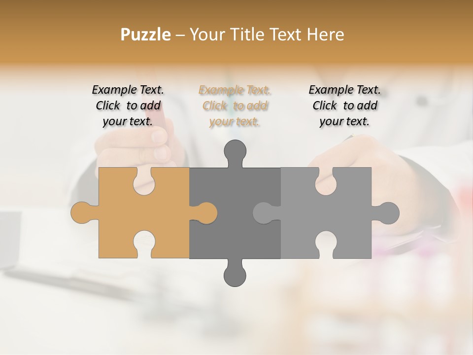 Clipboard Blood Man PowerPoint Template