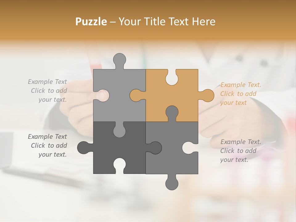 Clipboard Blood Man PowerPoint Template