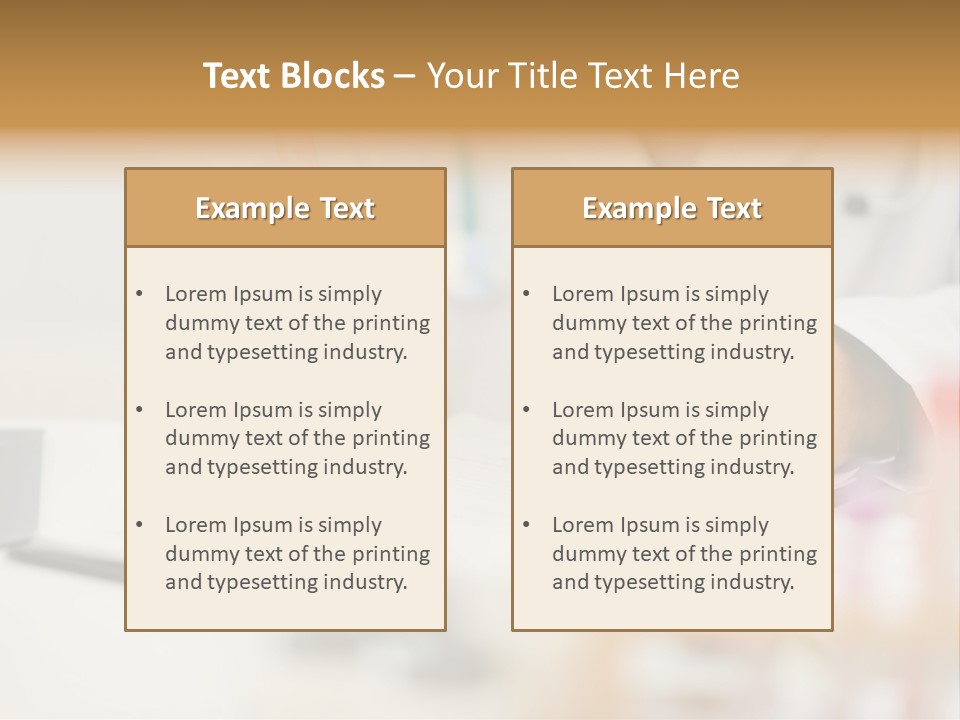 Clipboard Blood Man PowerPoint Template