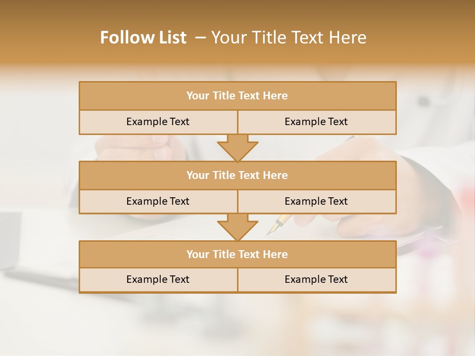 Clipboard Blood Man PowerPoint Template