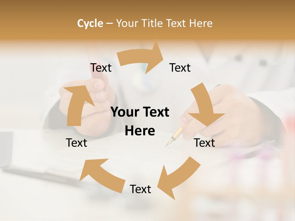 Clipboard Blood Man PowerPoint Template