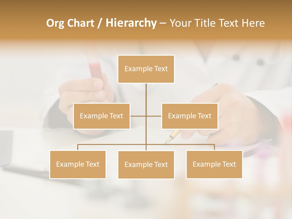Clipboard Blood Man PowerPoint Template