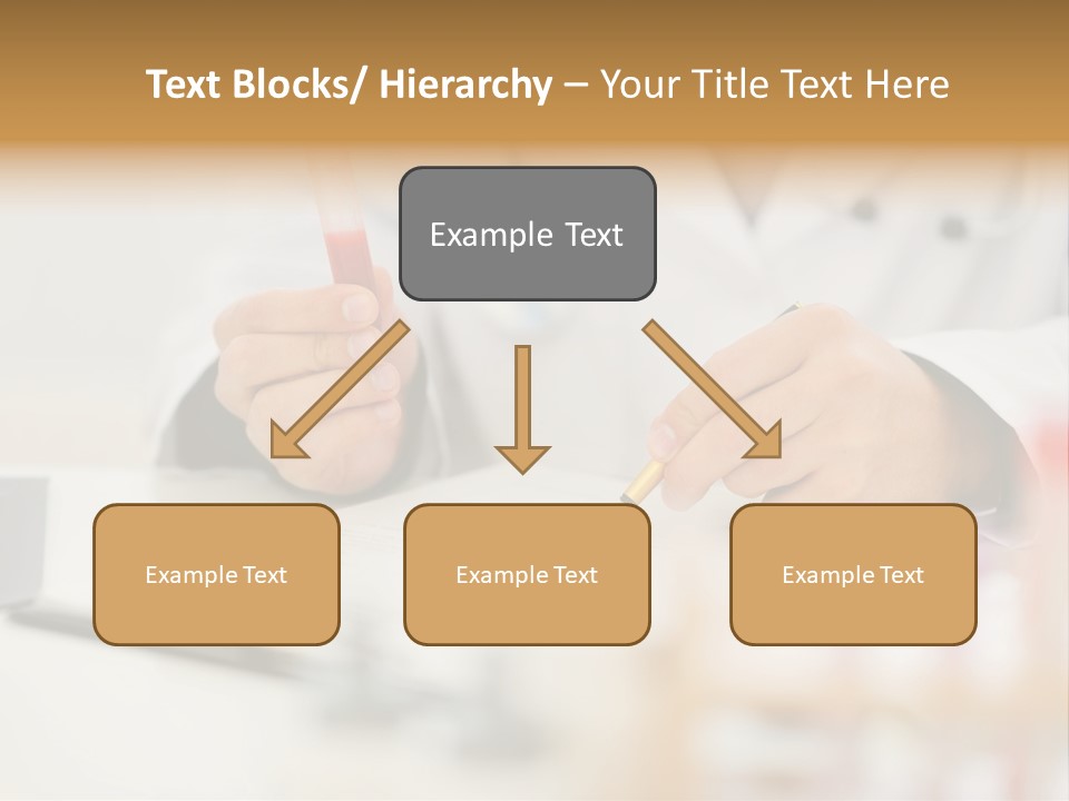 Clipboard Blood Man PowerPoint Template