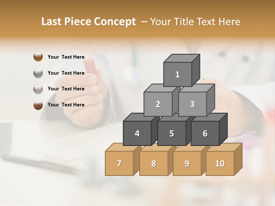 Clipboard Blood Man PowerPoint Template