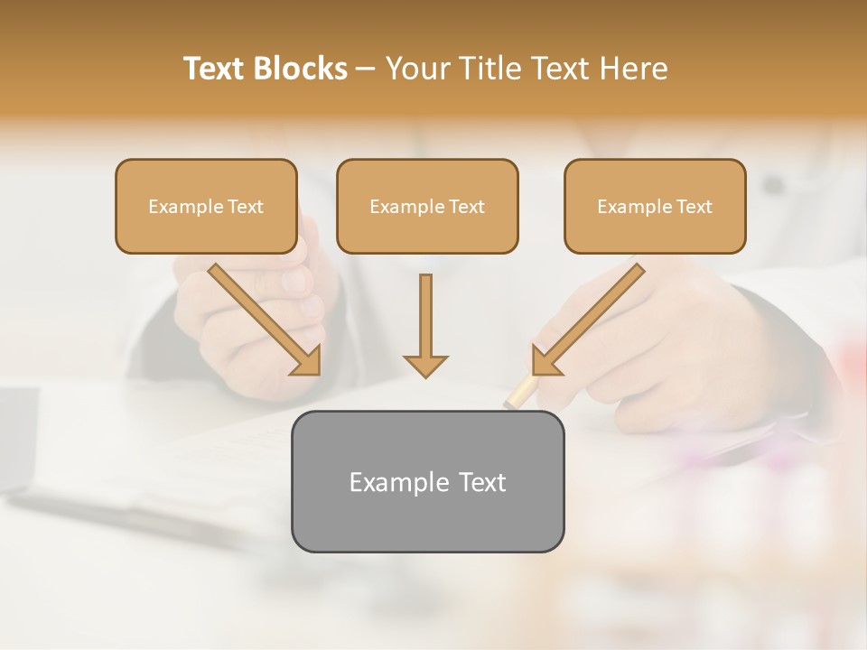 Clipboard Blood Man PowerPoint Template