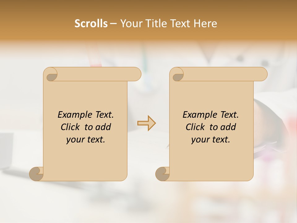 Clipboard Blood Man PowerPoint Template