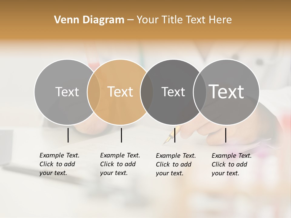 Clipboard Blood Man PowerPoint Template