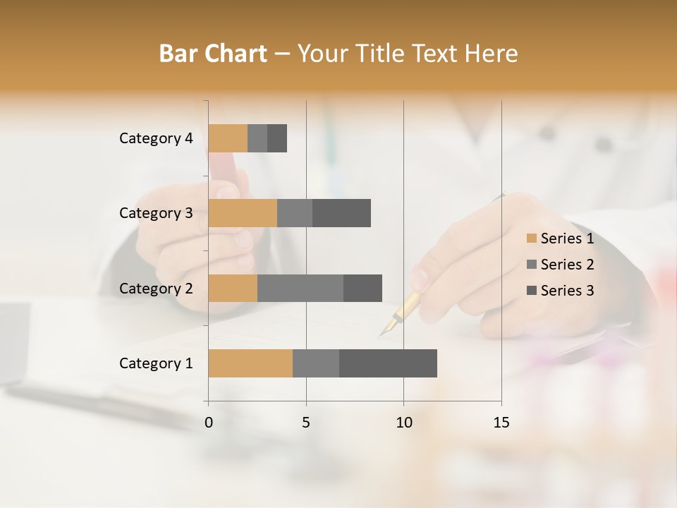 Clipboard Blood Man PowerPoint Template