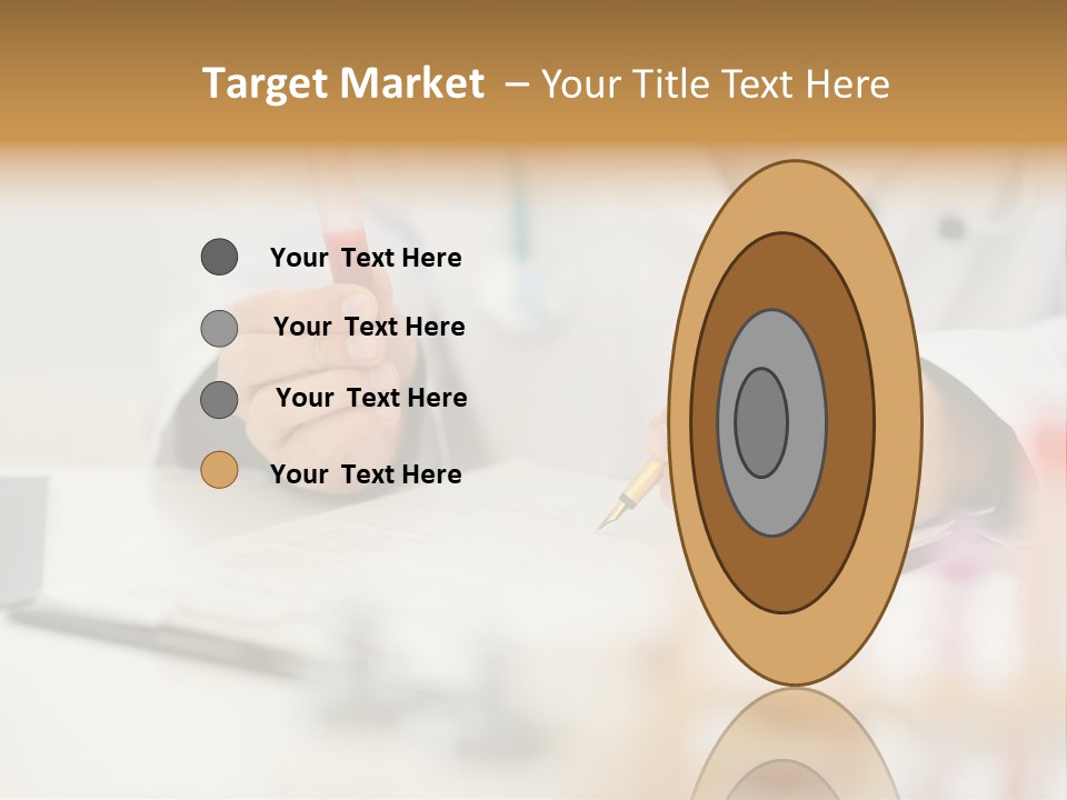 Clipboard Blood Man PowerPoint Template