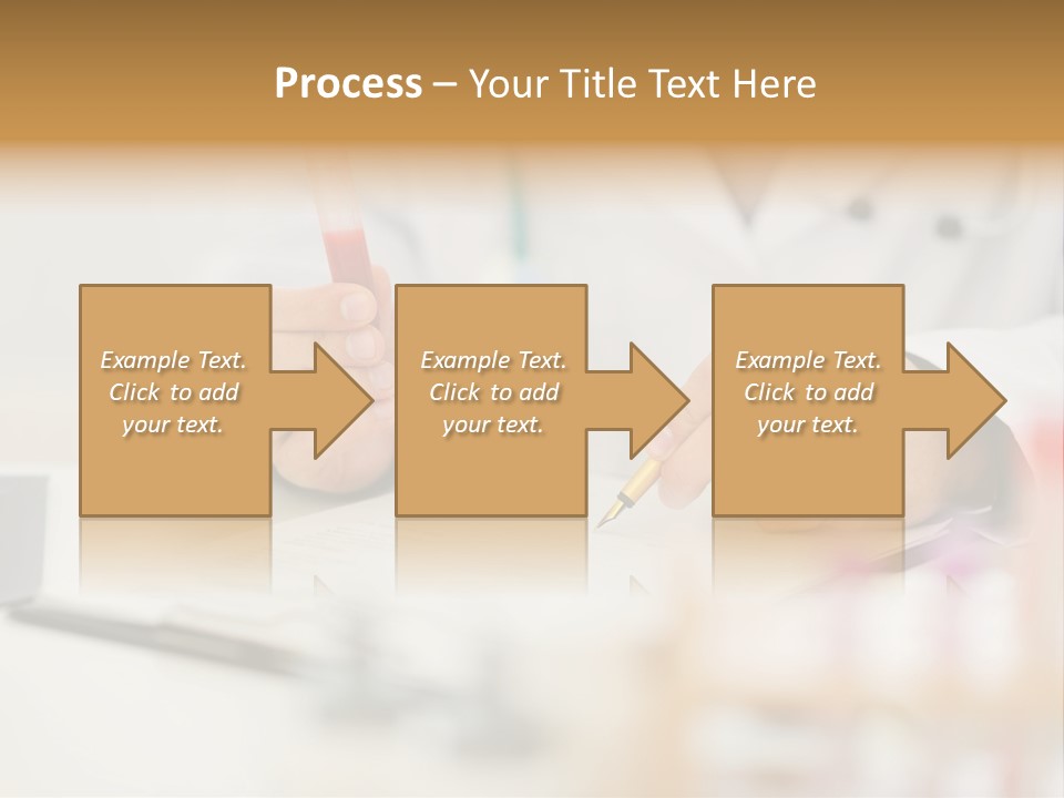 Clipboard Blood Man PowerPoint Template