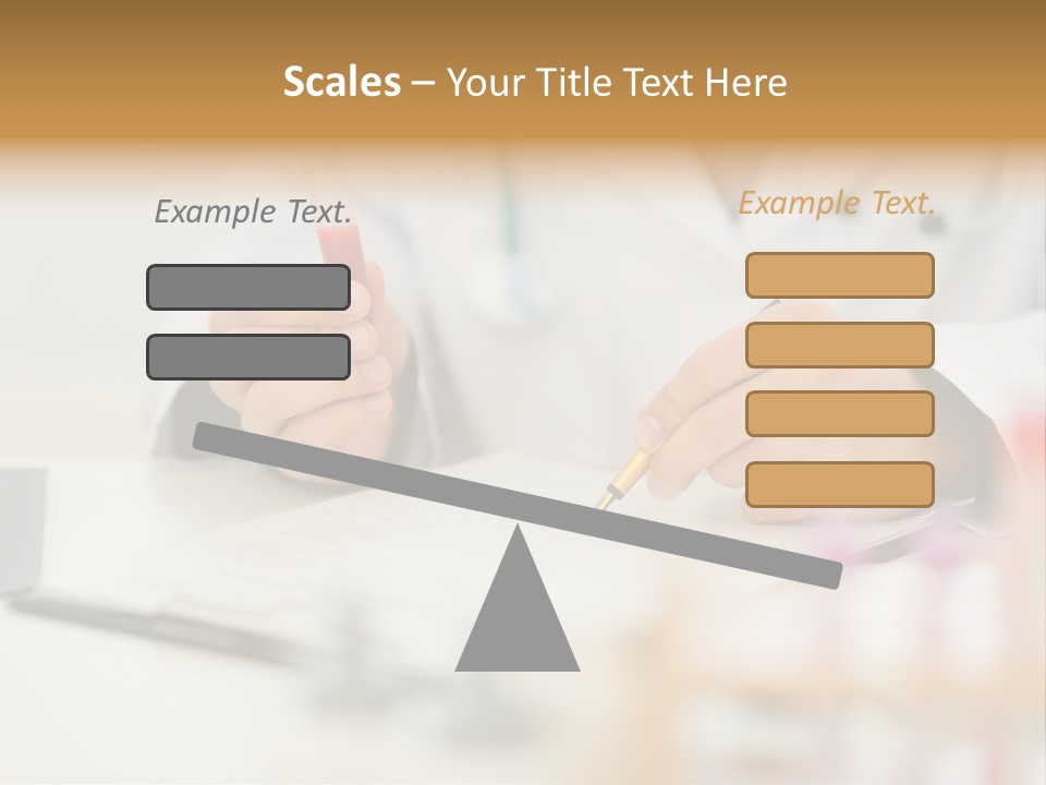 Clipboard Blood Man PowerPoint Template