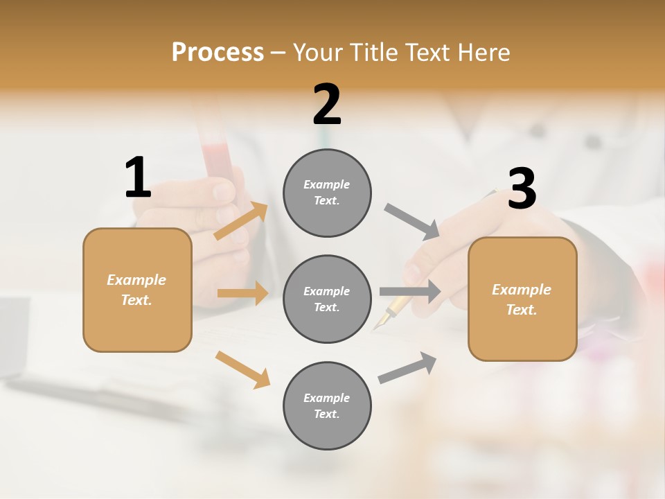 Clipboard Blood Man PowerPoint Template