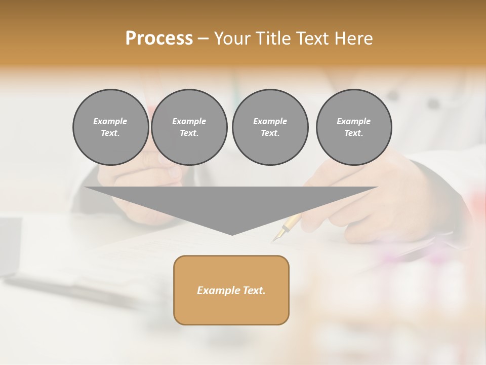 Clipboard Blood Man PowerPoint Template