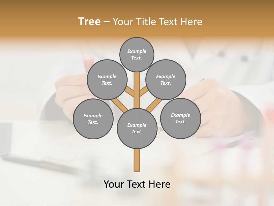 Clipboard Blood Man PowerPoint Template