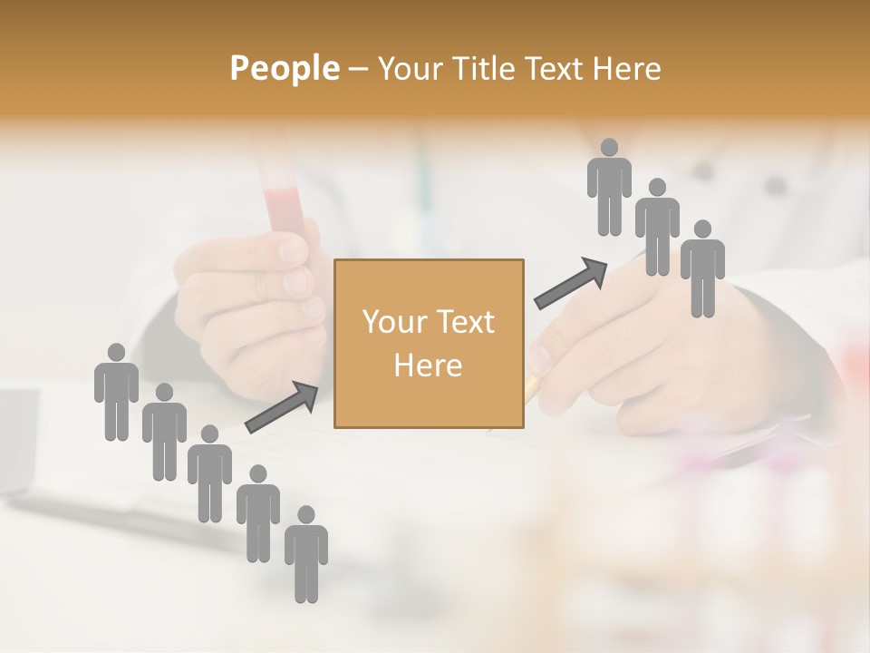 Clipboard Blood Man PowerPoint Template