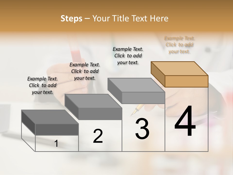 Clipboard Blood Man PowerPoint Template
